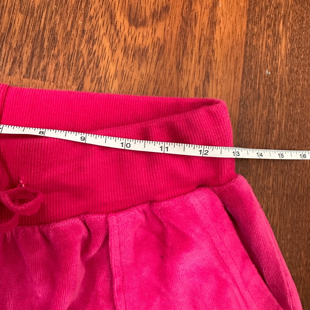 Universal Studios Hello Kitty hot pink velour rhinestones lounging joggers small - Picture 12 of 13